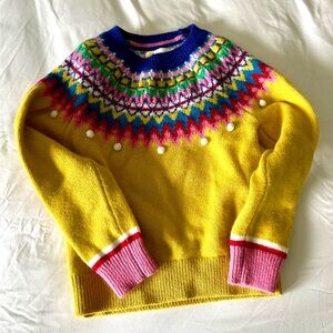 Yellow sweater, Borden 7-8